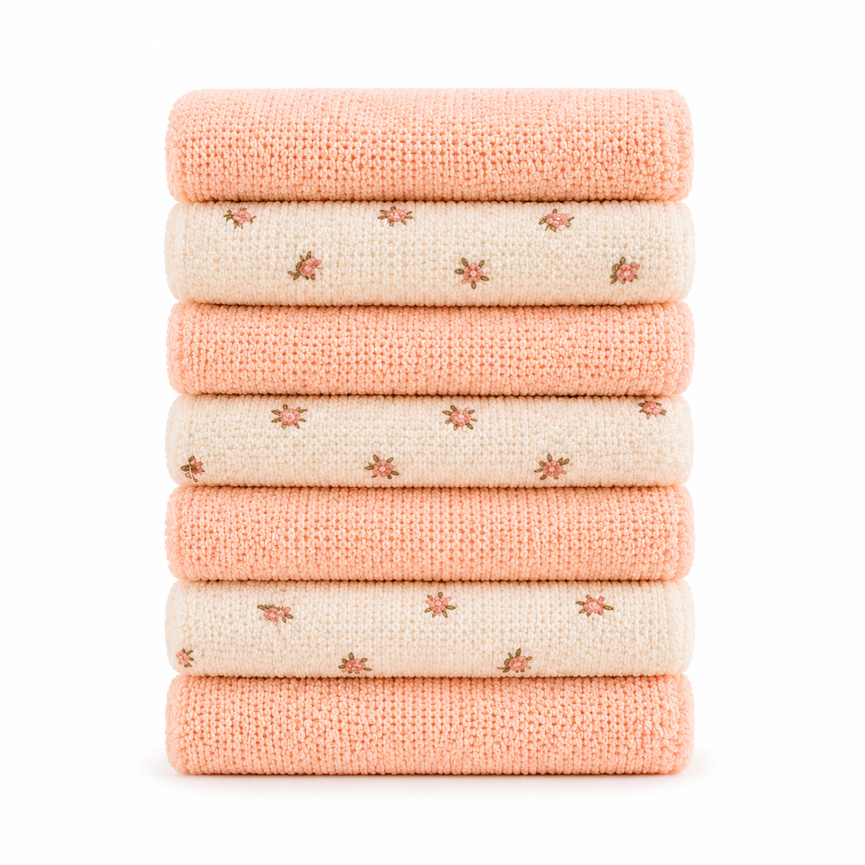 Set De 8 Mini Toallas De Aseo bebe