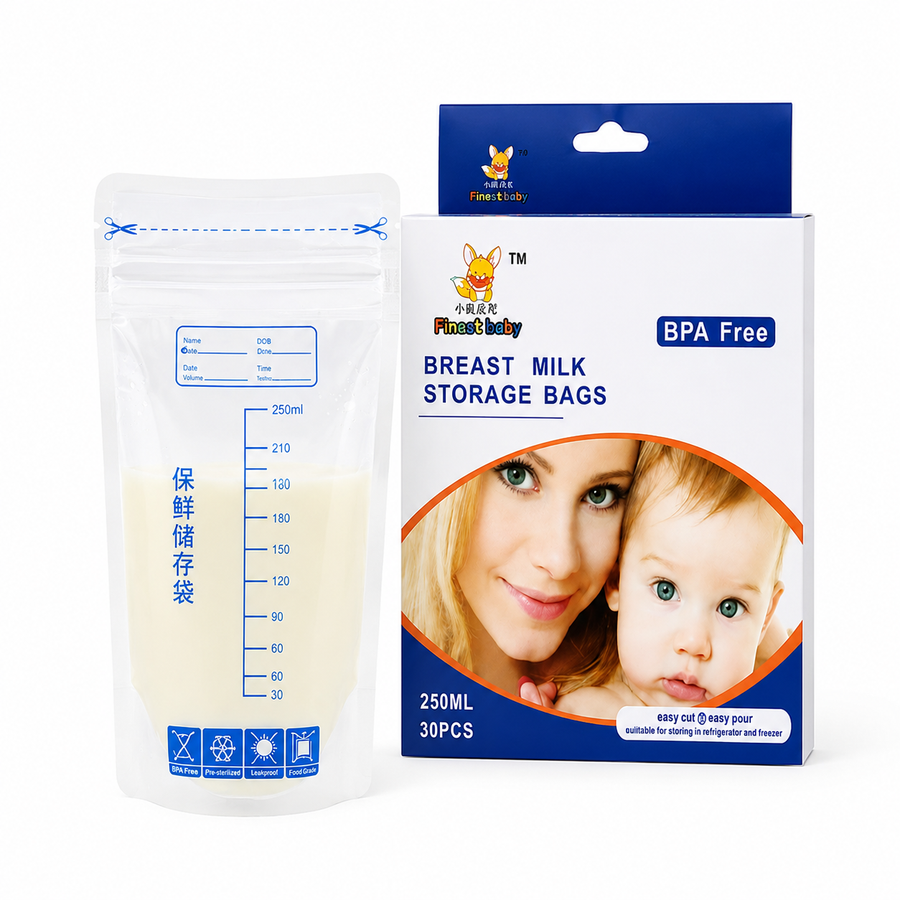 Pack De 30 Bolsas Para El Almacenamiento De Leche Materna