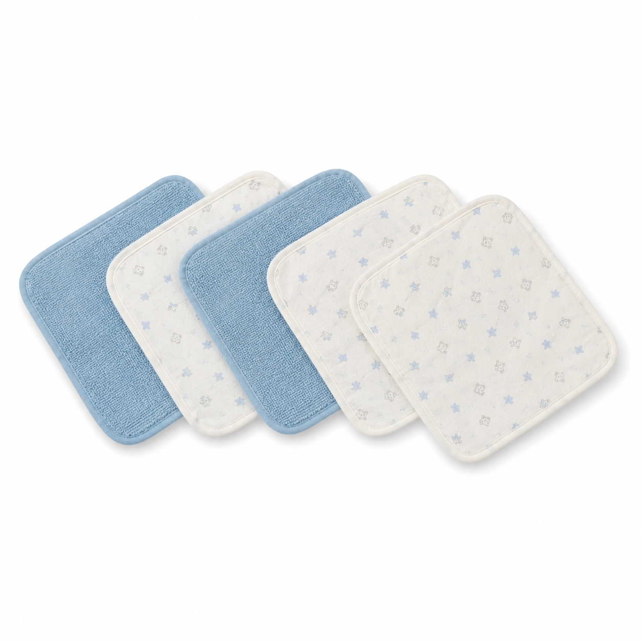 Set De 8 Mini Toallas De Aseo bebe