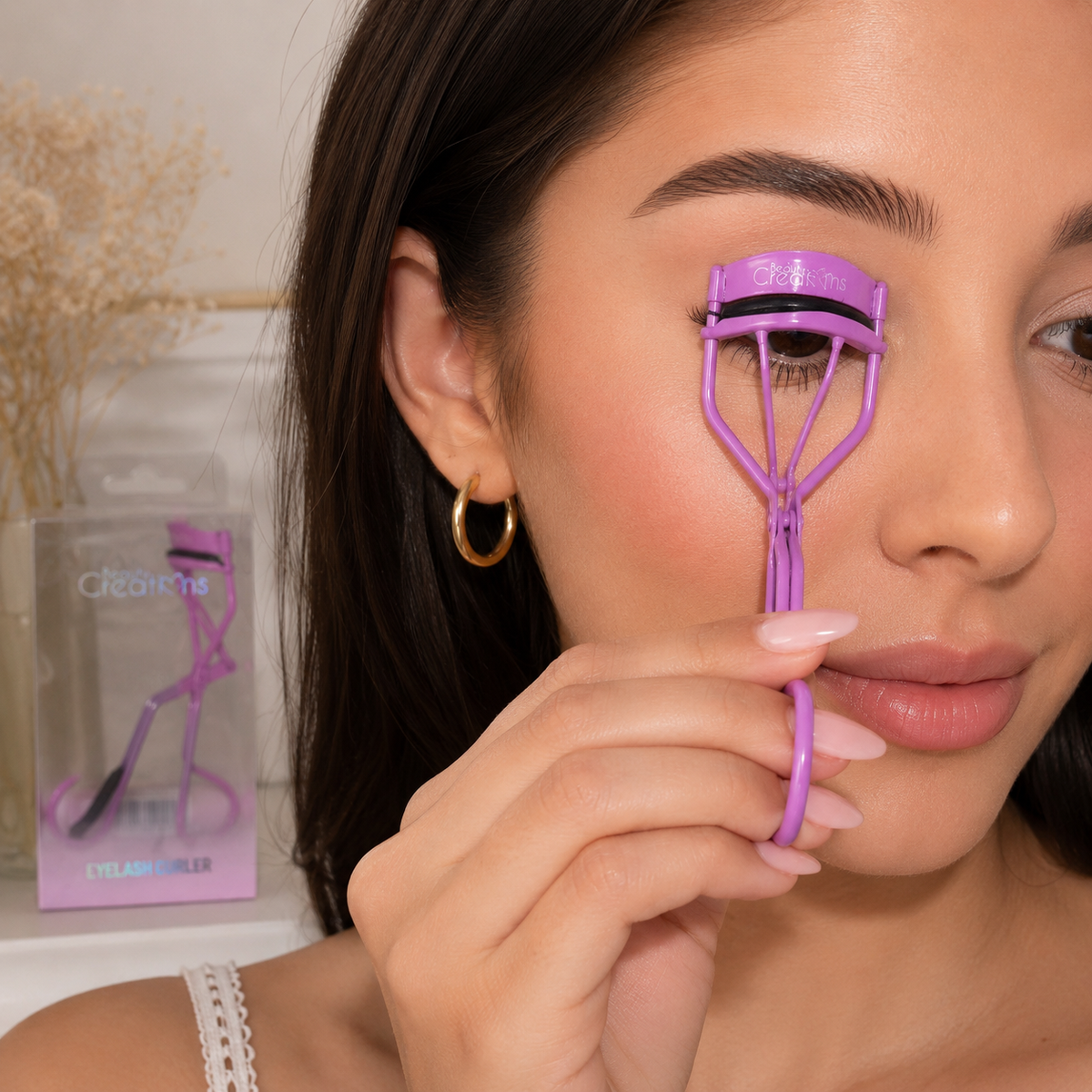 Encrespador de Pestañas Beauty Creations Morado