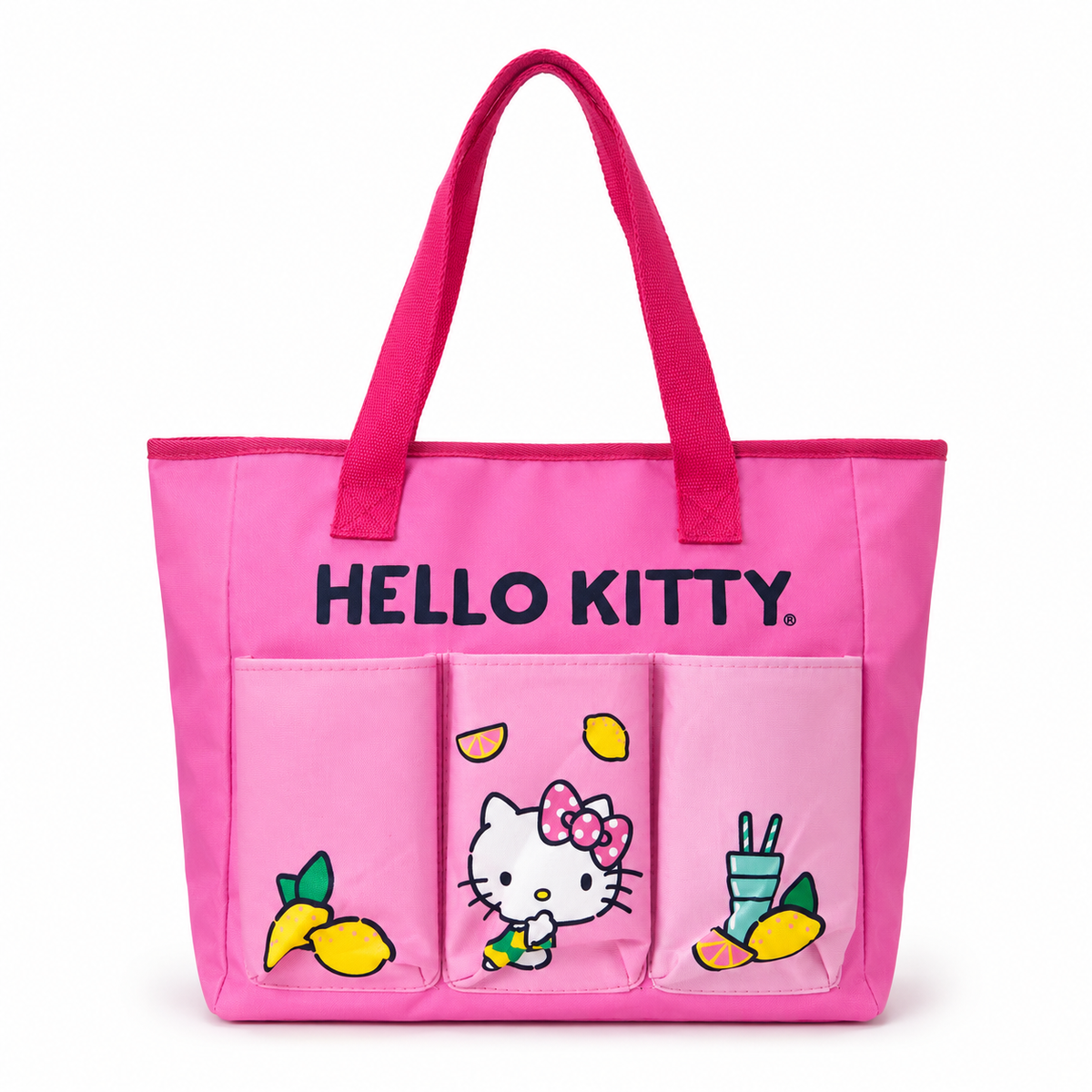 Bolso Playero Grande de Tela Diseño Hello Kitty
