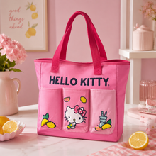 Bolso Playero Grande de Tela Diseño Hello Kitty