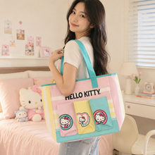 Bolso Playero Grande de Tela Diseño Hello Kitty