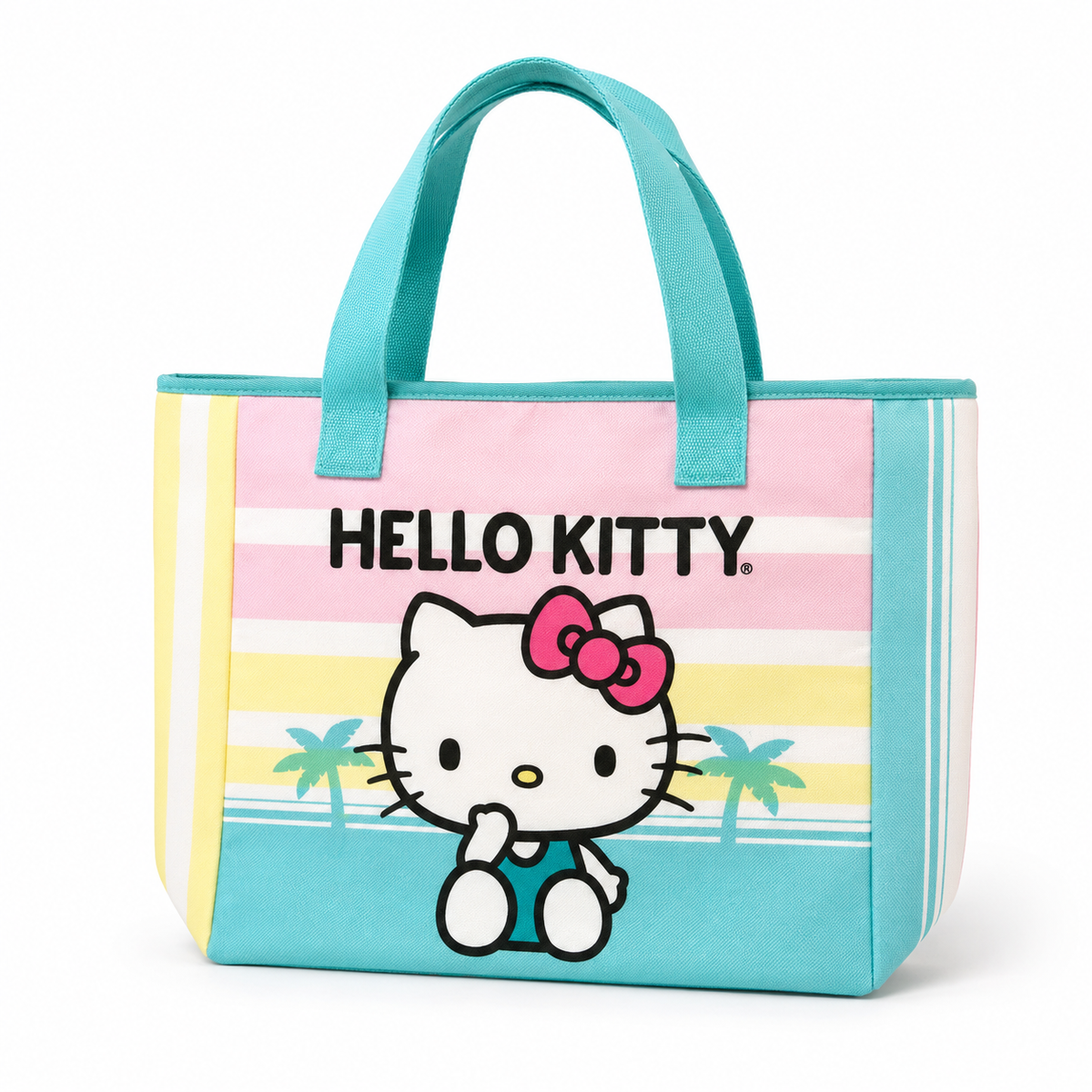 Bolso Playero Grande de Tela Diseño Hello Kitty