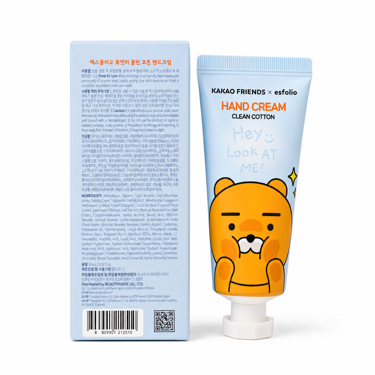 Crema de Manos Esfolio Clean Cotton