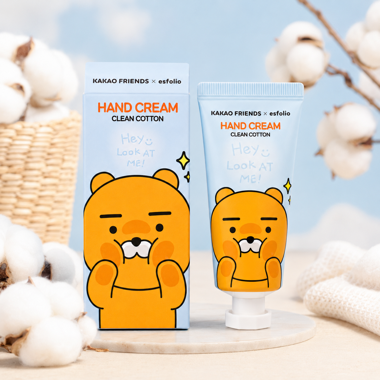 Crema de Manos Esfolio Clean Cotton