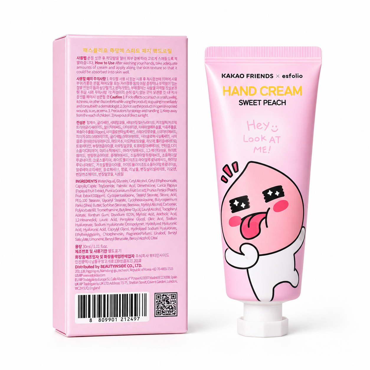 Crema de Manos Esfolio Sweet Peach