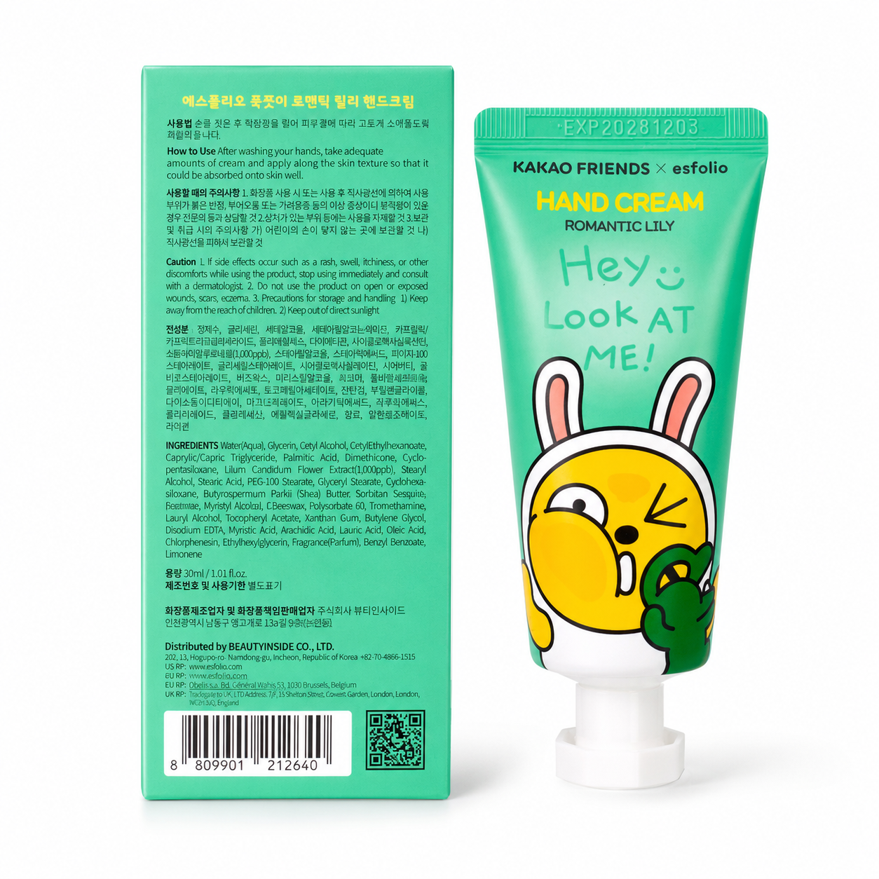 Crema de Manos Esfolio Romantic Lily