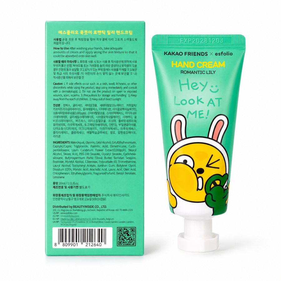 Crema de Manos Esfolio Romantic Lily