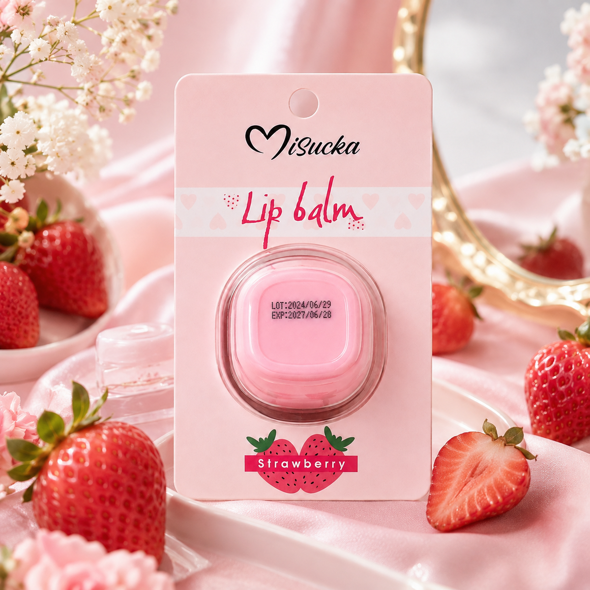 Bálsamo Labial Misucka Strawberry