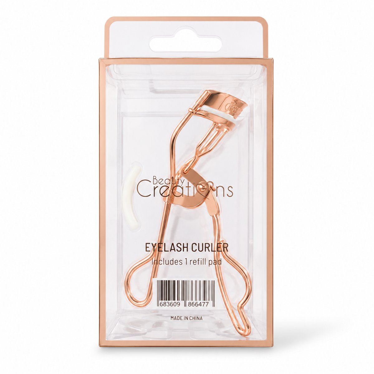 Encrespador de Pestañas Beauty Creations Rose Gold