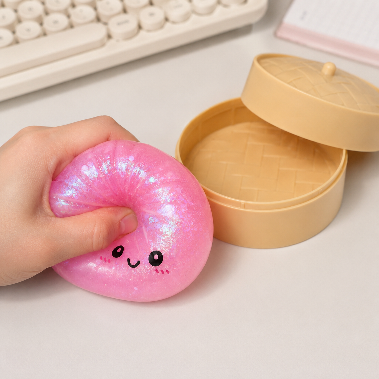 Dumpling Squishy Glitter