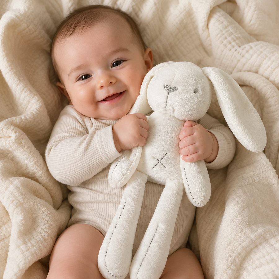 Conejito Peluche De Apego Bebe