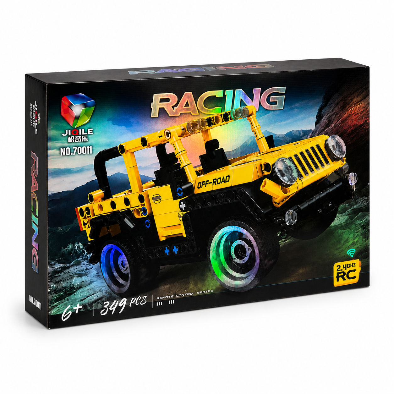 Auto Todoterreno Armable RC 349 Piezas – Control Remoto 2.4 GHz