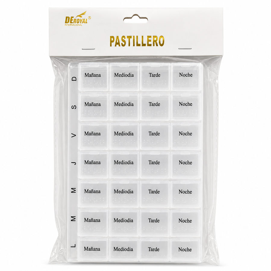 Pastillero DeRoyal 4 Momentos del Día