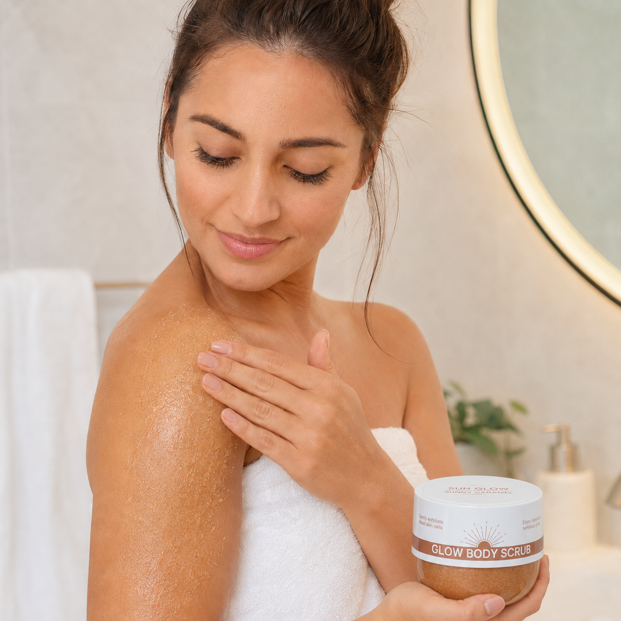 Exfoliante Corporal Sun Glow Sunny Caramel 400 geex