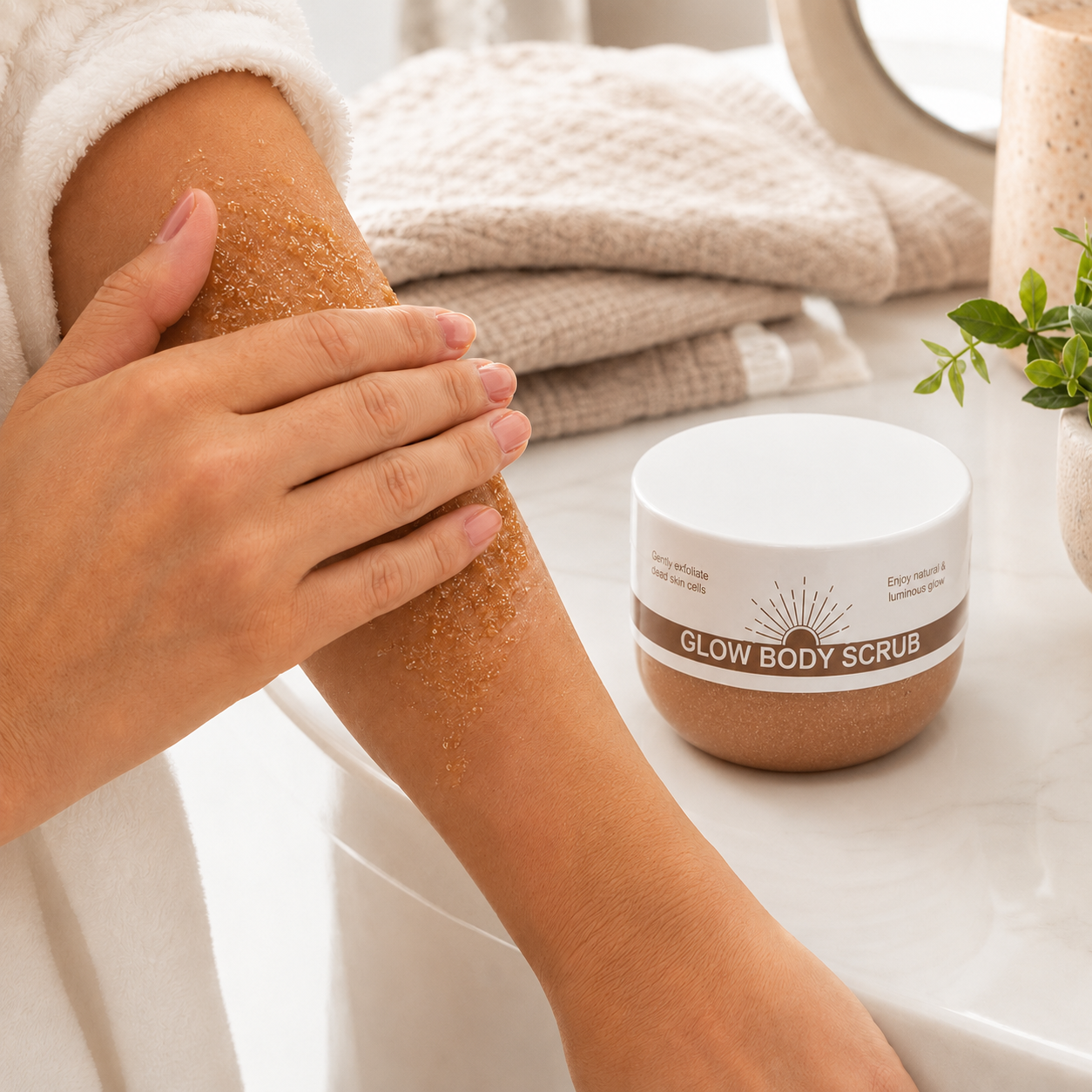 Exfoliante Corporal Sun Glow Sunny Caramel 400 geex