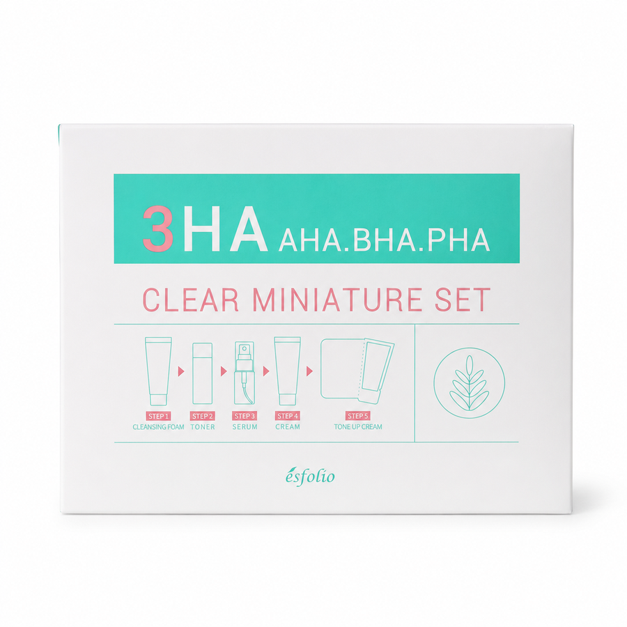 Esfolio 3HA Clear Miniature Set Kit 5 En 1