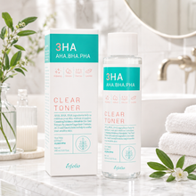 Tónico Facial Esfolio 3HA Clear AHA, BHA y PHA – Limpieza y Renovación