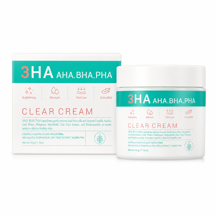 Crema Facial 3HA: Renueva, Hidrata y Equilibra tu Piel