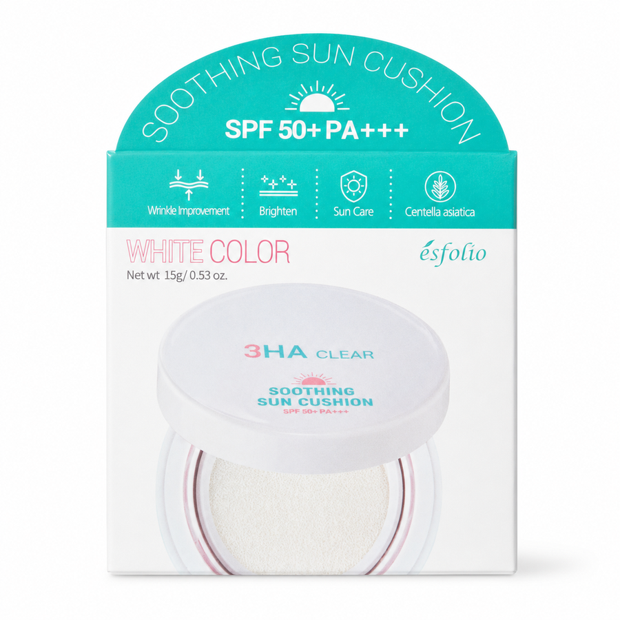 Cushion Solar Iluminador Esfolio SPF 50+ PA+++ – Protección y Luminosidad