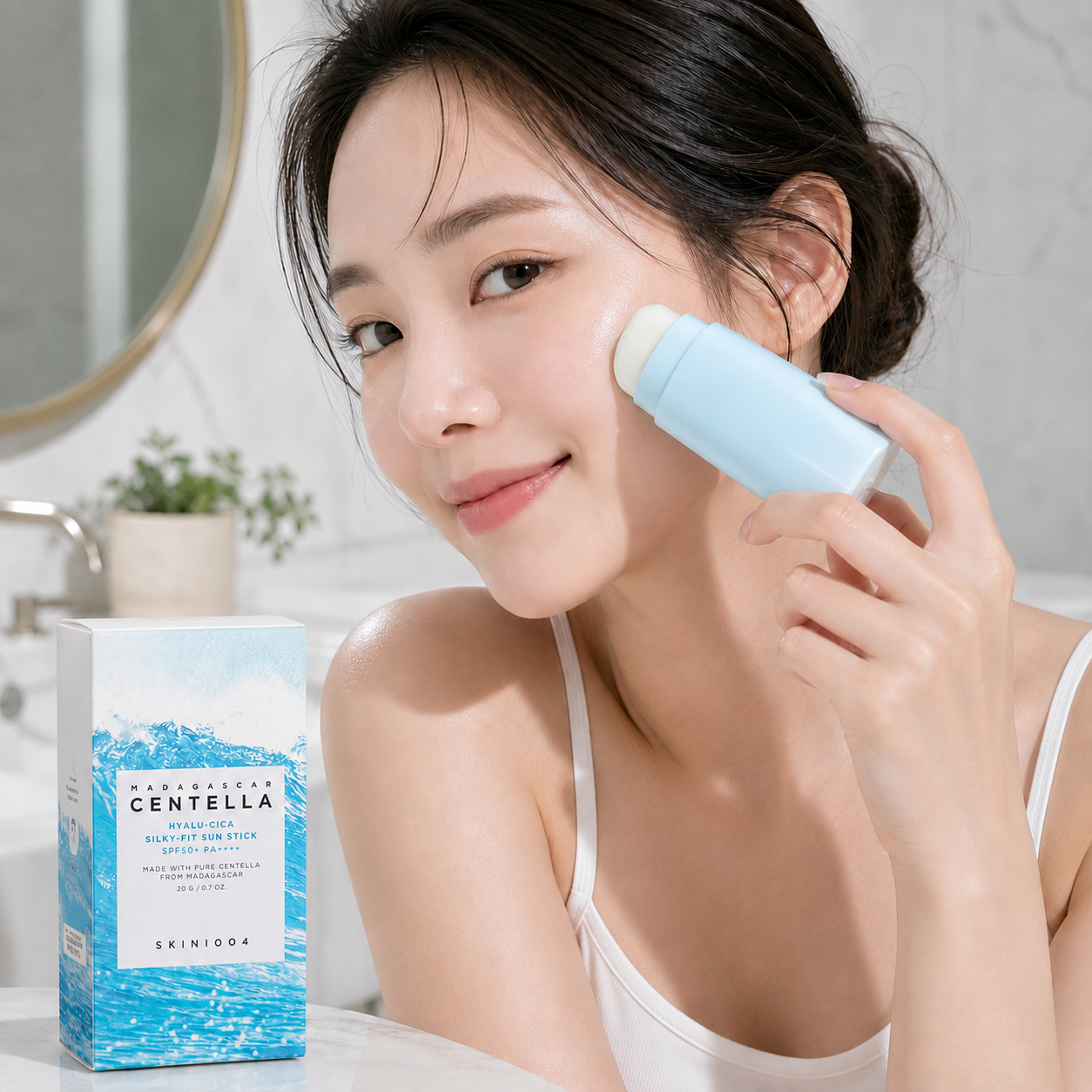 Protector Solar en Barra SKIN1004 Hyalu-Cica SPF 50+ PA++++