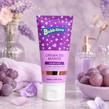 Crema de Manos Bubbaluu Aroma Uva – Hidratación Dulce y Deliciosa