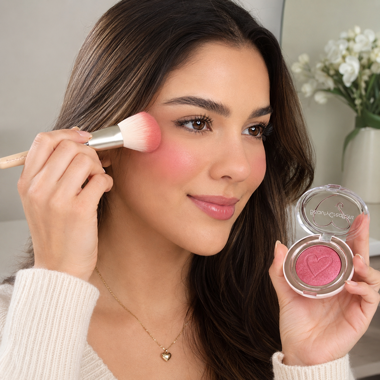 Rubor Mineralizado Marble Blush Beauty Creations – Color Luminoso y Natural