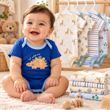 Set de 5 Bodys para Bebé Niño Talla 0–3 meses