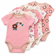 Set de 5 Bodys para Bebé Niña Talla 3–6 meses