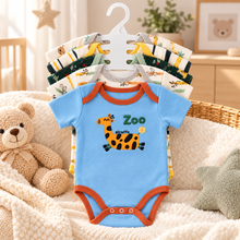 Set de 5 Bodys para Bebé Niño Talla 6–9 meses