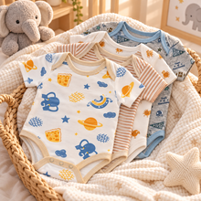 Set de 5 Bodys para Bebé Niño Talla 9–12 meses