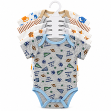 Set de 5 Bodys para Bebé Niño Talla 9–12 meses