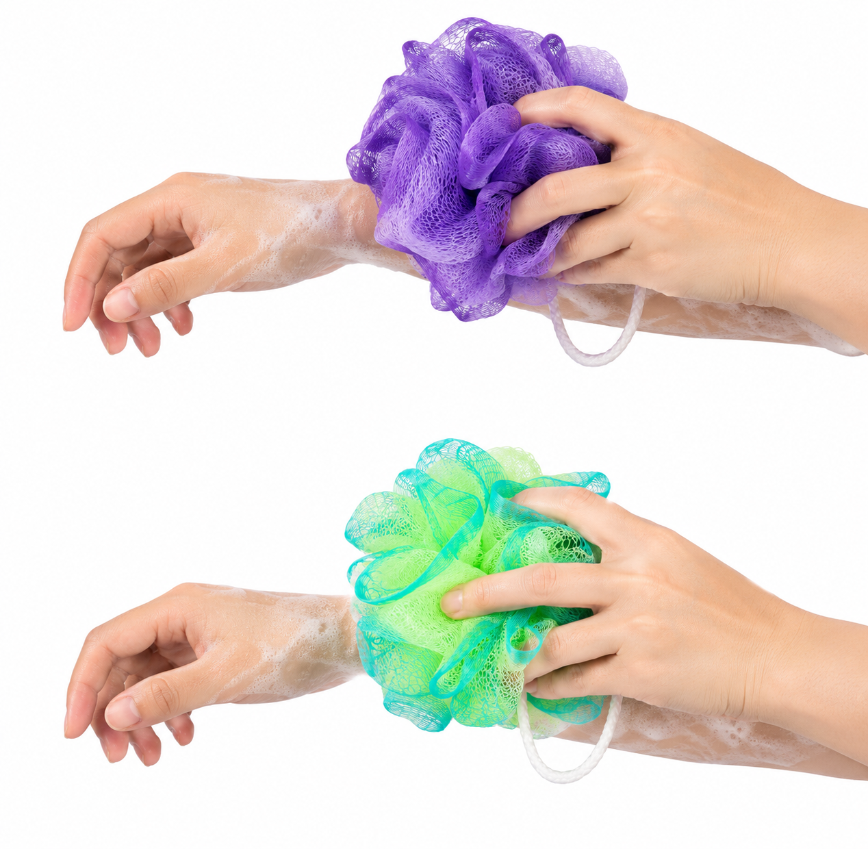 Pack de 2 Esponjas Exfoliantes Para Ducha - vista 3 del producto