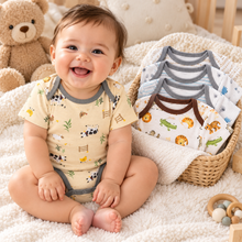 Set de 5 Bodys para Bebé Niño Talla 24 meses