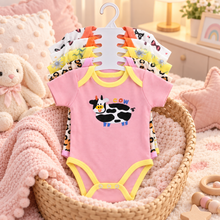 Set de 5 Bodys para Bebé Niña Talla 6–9 meses
