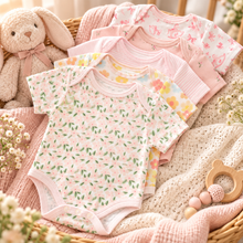 Set de 5 Bodys para Bebé Niña Talla 24 meses