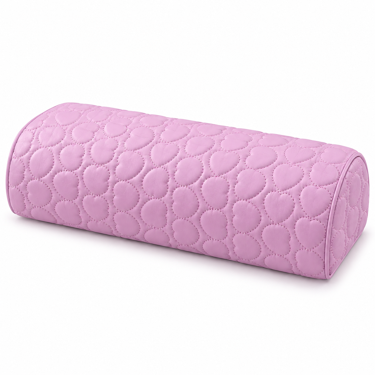 Cojín Posa Manos para Manicure Diseño Corazón Lila