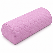 Cojín Posa Manos para Manicure Diseño Corazón Lila
