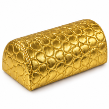 Cojín Posa Manos para Manicure Diseño Corazón Dorado