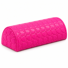 Cojín Posa Manos para Manicure Diseño Corazón Fucsia