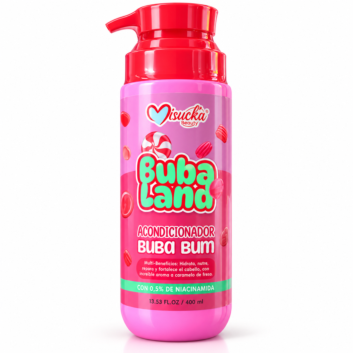Acondicionador Misucka Buba Land Buba Bum 400 ml