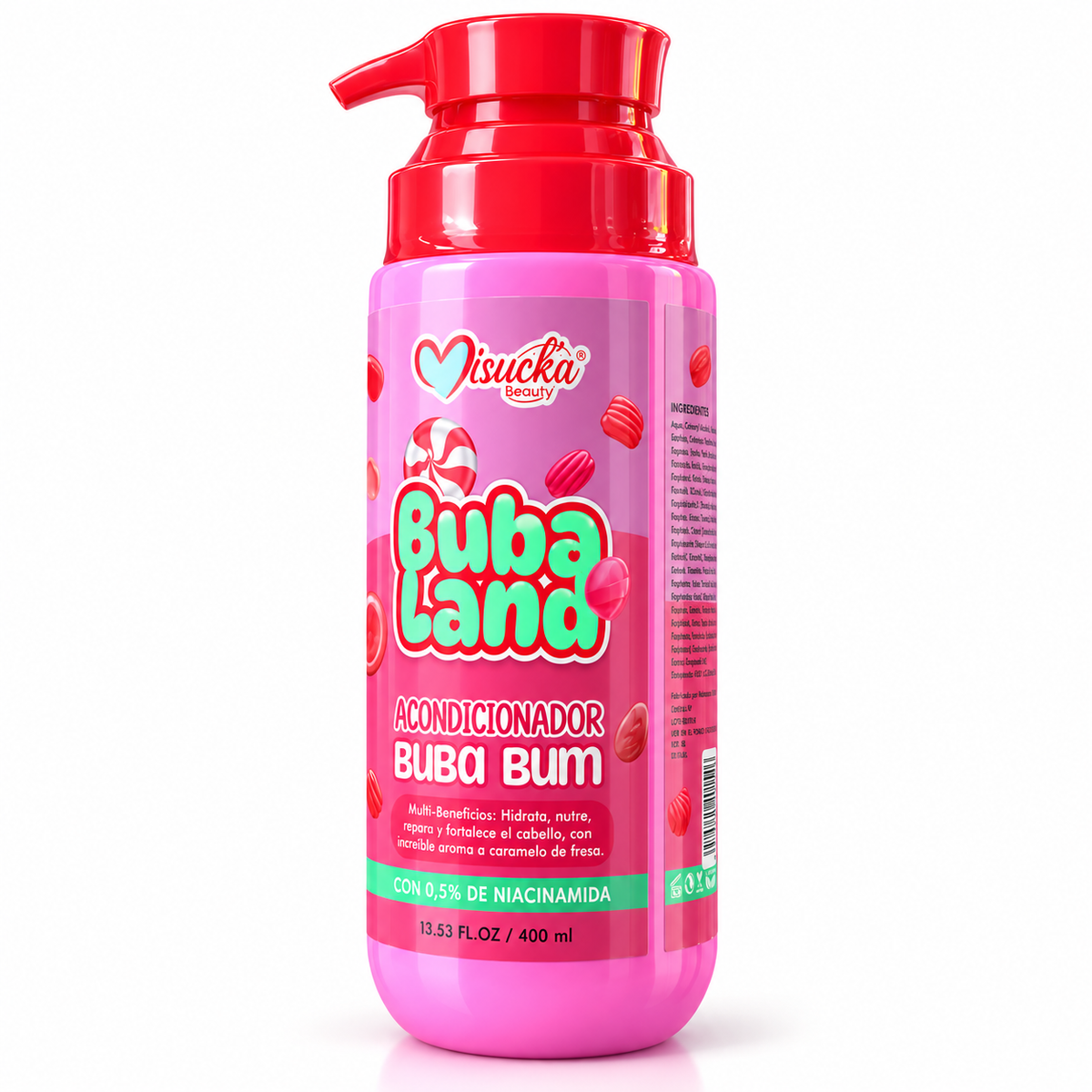Acondicionador Misucka Buba Land Buba Bum 400 ml