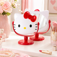 Espejo De Tocador Colección Hello Kitty Gatito Kawaii Marco
