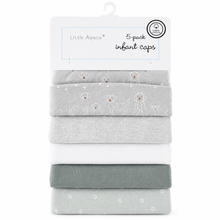 Set de 5 Gorritos para Bebé Little Alpaca Perro Gris