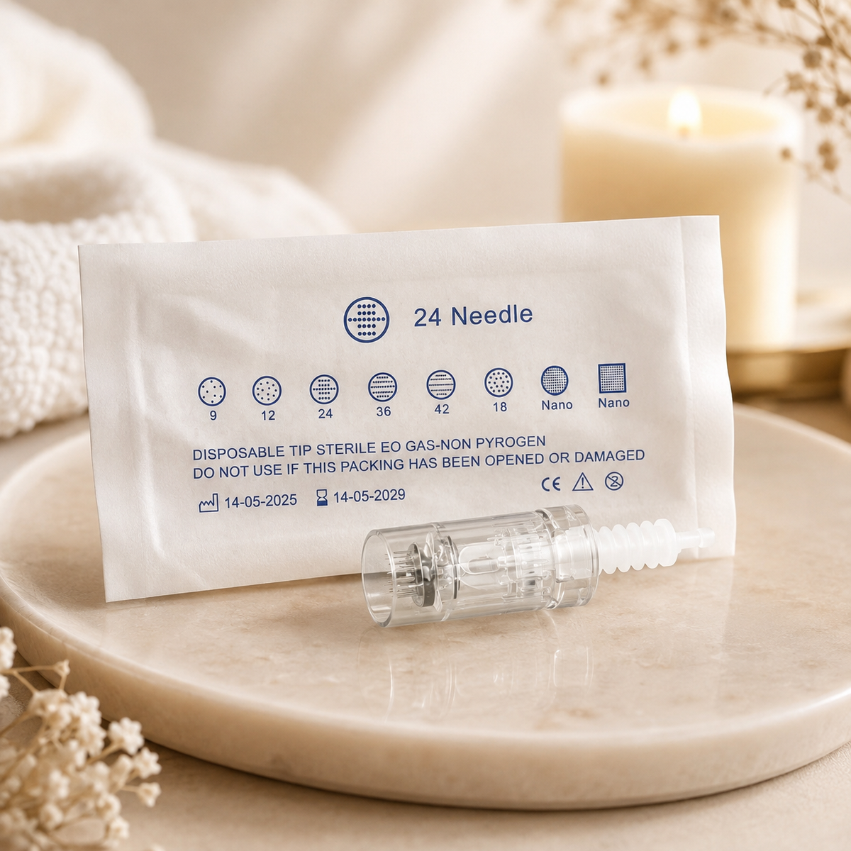 Pack de 12 Cartuchos para M7 y N2 – 24 Agujas- 24 Needle