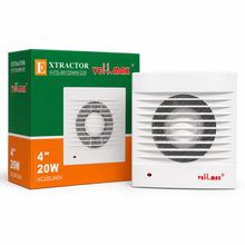 Extractor de Aire Ulix 4" 20 W