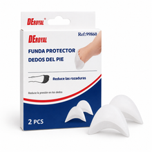 Protectores de Puntas de Dedos de Silicona DeRoyal 1 Par
