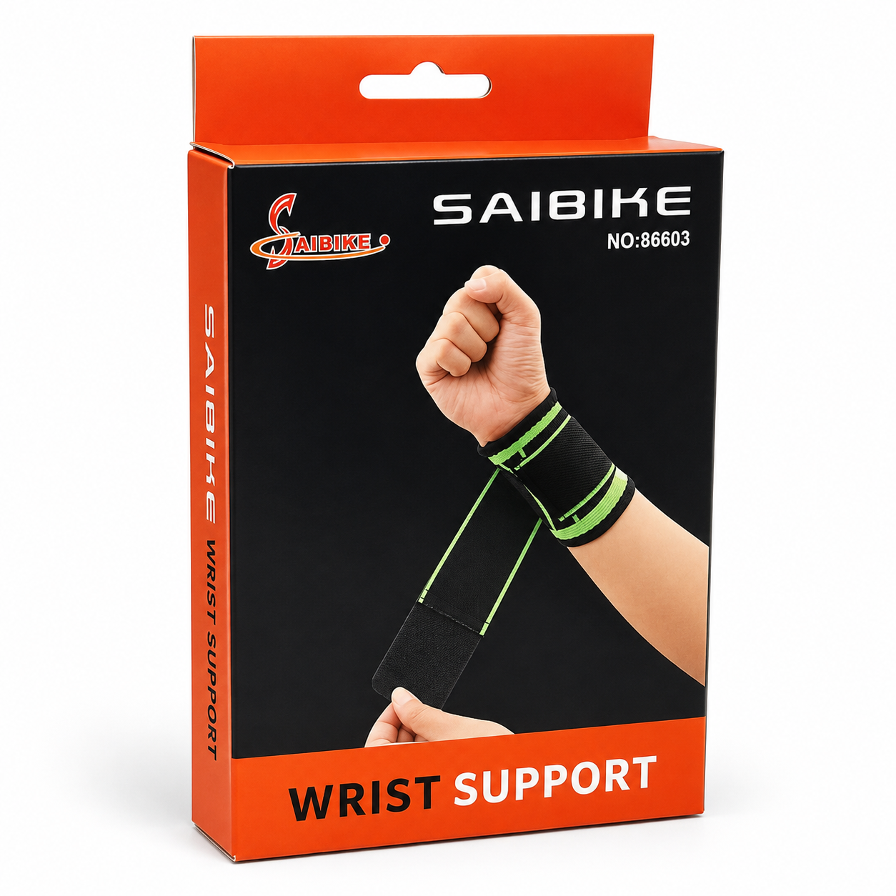 Muñequera Ajustable Saibike Modelo 86603