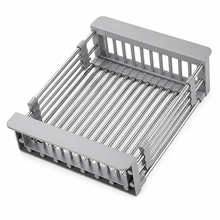 Escurridor de Vajilla Extensible de Acero Inoxidable